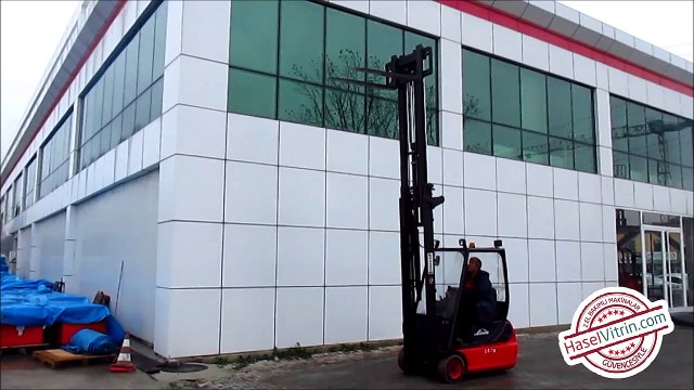 2. El LINDE Akülü Forklift 2008 model E16C-335 F1.2078 Tanıtım Videosu