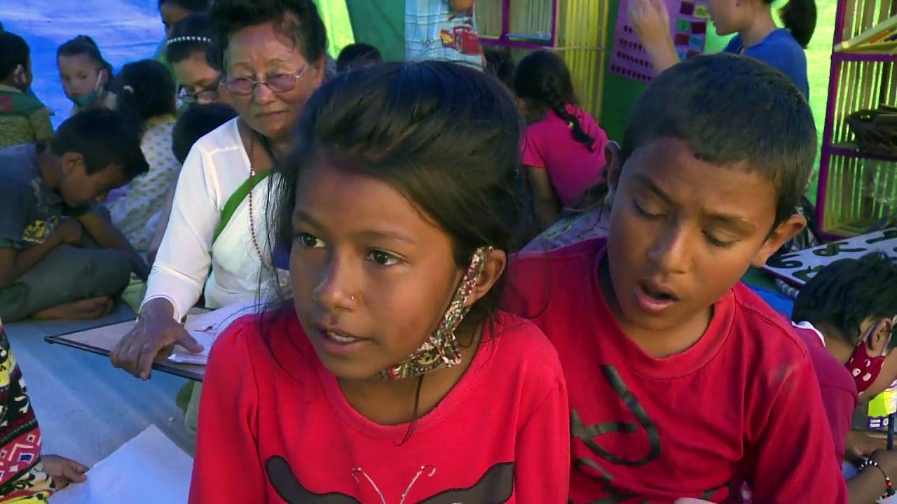 Kinder in Nepal: Die Last des Erdbeben-Traumas