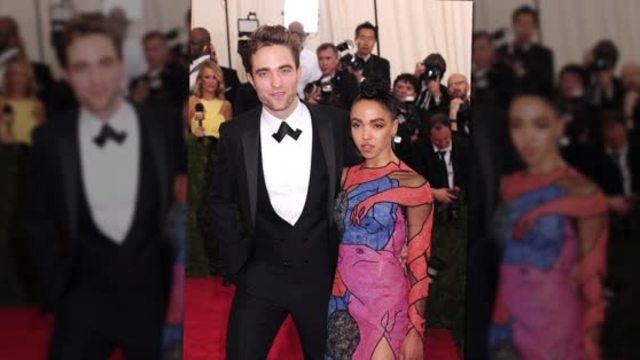 Pattinson and FKA Twigs on Red Carpet