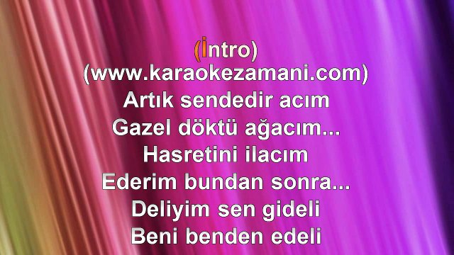 Ferhat Göçer - Bundan Sonra - (2011) - TÜRKÇE KARAOKE