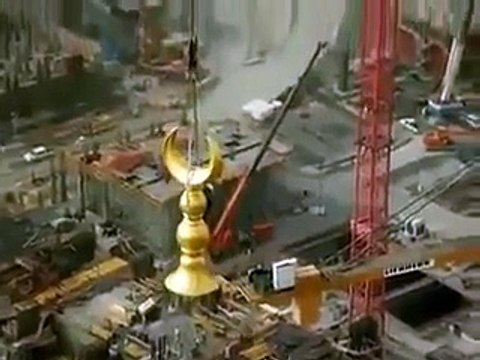 Unseen video of Construction of Royal Clock Tower Makkah