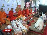 Lao NEWS on LNTV: The traditional Pi Mai Lao live on through Soukhuan, Somma.20/4/2015