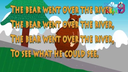 The bear went over the mountain,  RHYMES  KIDZ