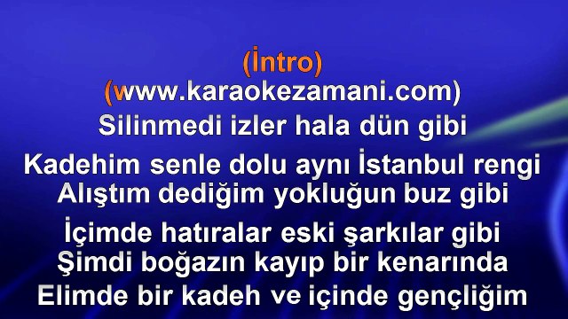 Ferhat Göçer - Mehtabın Rengi - (2011) - TÜRKÇE KARAOKE