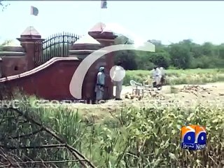 Badin: Situation outside Mirza's farmhouse