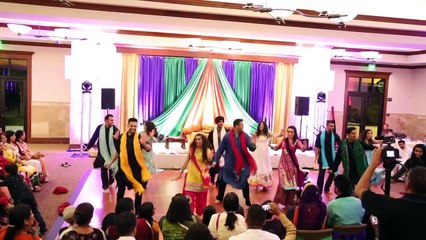 Osman and Maleeha's Mehndi - Girls and Boys Dance - Copy