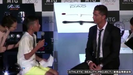 Cristiano Ronaldo prend la défense d’un jeune garçon