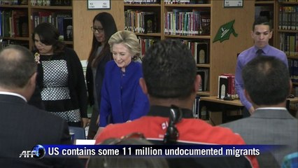 Hillary Clinton calls for immigration reform