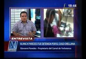 Giovanni Paredes: Captura de red Orellana es alegría de un día