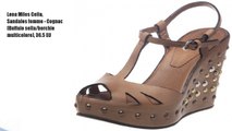 Lena Milos Celia, Sandales femme - Cognac (Buffalo