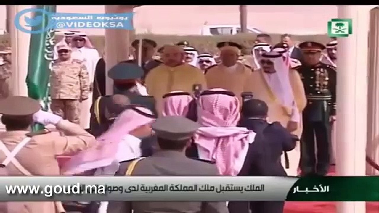رئيس الحرس السعودي يجر مولاي رشيد بطريقة مهينة