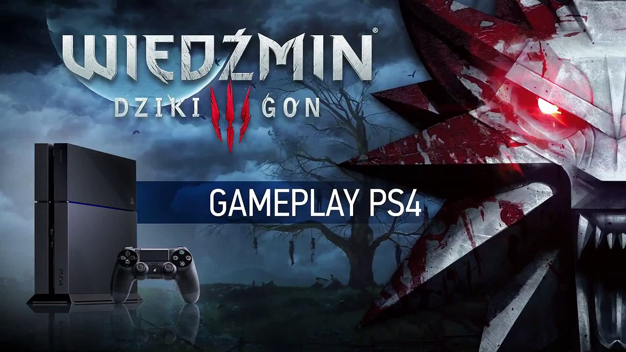 The Witcher 3 Wild Hunt First PS4 Gameplay