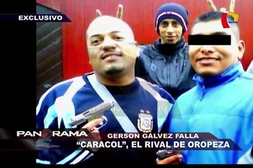 Gerson Gálvez Calle: ‘Caracol’, el rival de Gerald Oropeza