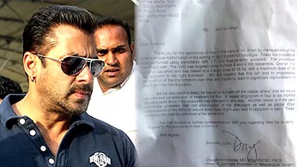 Salman Khan Is A HEART PATIENT | Medical Certificate Reveals | 2002 Hit-And-Run Case