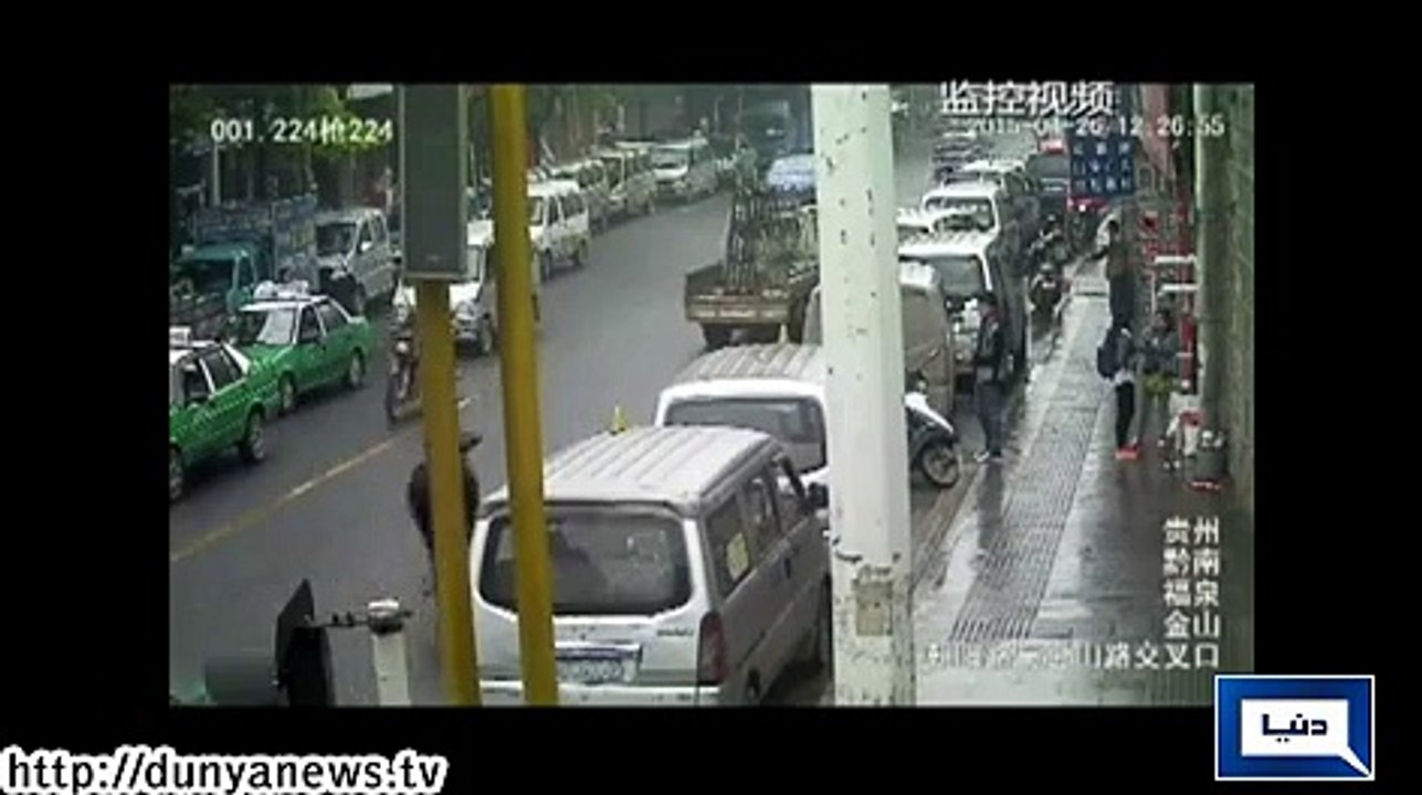 Dunya News - Ox comes to road in China