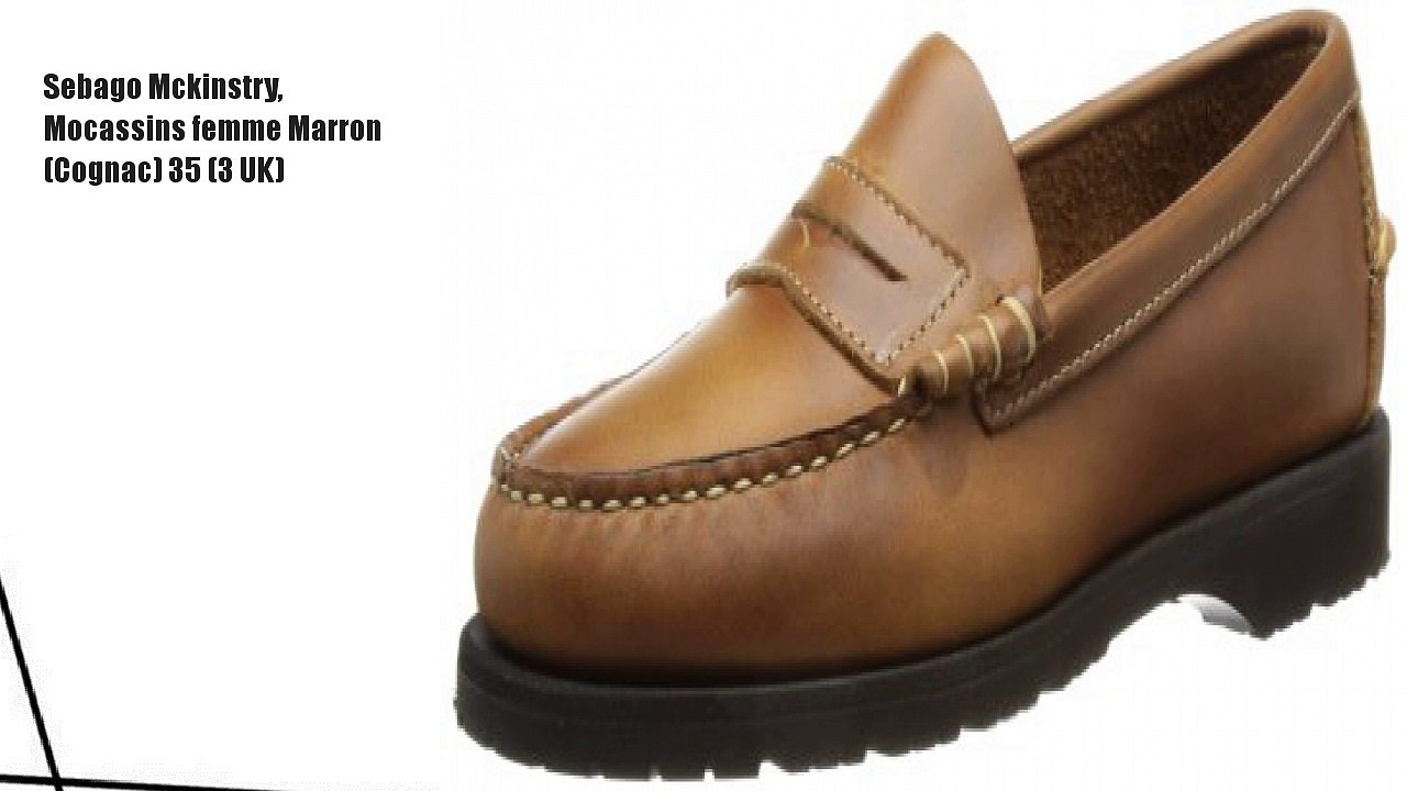 Sebago Mckinstry, Mocassins femme Marron (Cognac)