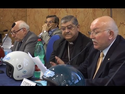 Napoli - Sicurezza stradale, Sepe: Non correre, 'a Maronna t'accumpagne -1- (05.05.15)