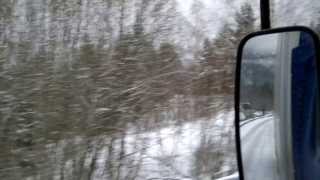 Ice Road Trucking In Mountain Roads , Norway 2011. Steep, high and icy.