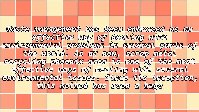 Reasons Why You Should Consider Scrap Metal Recycling Phoenix