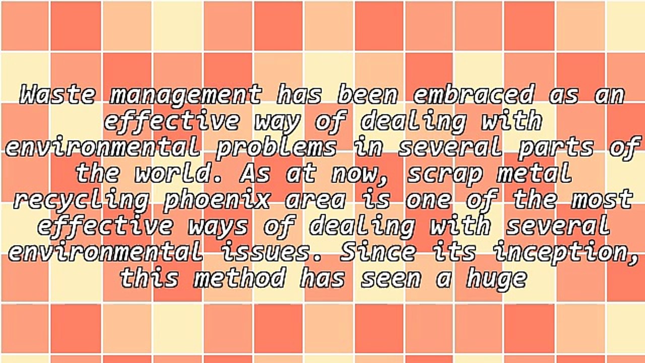 Reasons Why You Should Consider Scrap Metal Recycling Phoenix