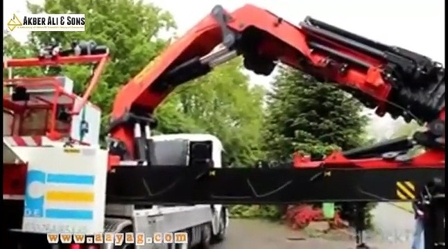 PALFINGER CRANE PK 200002L-SH SCANIA TRUCK MOBILE CRANE