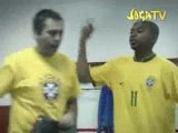 Foot : Brazil Team Dance The Samba