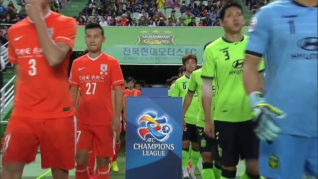 Jeonbuk Hyundai Motors vs Shandong Luneng AFC Champions League 2015 (Group Stage)