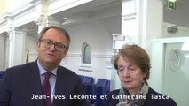 J-Y Leconte et C. Tasca sur la réforme du droit d'asile au Sénat.