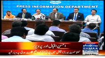 PMLN Leaders Press Conference - Thrashes Imran Khan on Rigging Allegations
