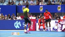 Roger Federer Vs Novak Djokovic 6 - 6 | India Men's Singles - IPTL Tennis 12/2014