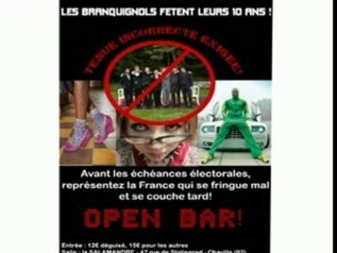 Soirée Tenue Incorrecte exigée