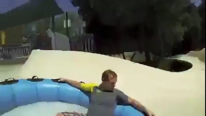 WATER SLIDE ACCIDENT