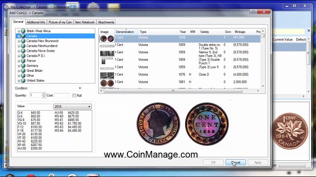 CoinManage - How to Add East Africa Coins to the Database