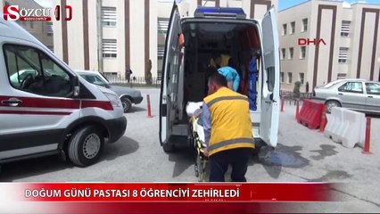 Doğum günü kutlarken zehirlendirler!