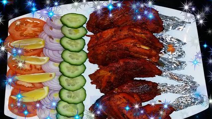 Tandoori Chicken - How To Make Tanduri Chicken - Urdu Recipe -