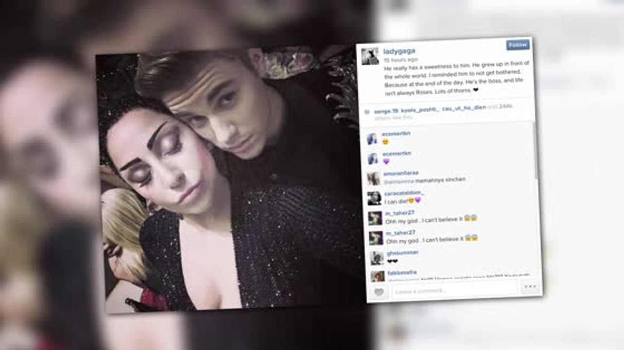 Lady Gaga Says Justin Bieber Has a Real Sweetness