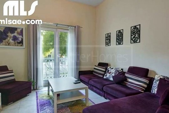 Mediterranean Cluster Discovery Gardens Type U w/ Balcony Close to Metro amp Ibn Battuta Mall - mlsae.com