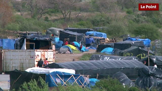 Calais, ville d'accueil de migrants (2) : La jungle, ce bidonville