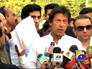 Download Video: Imran Khan meet chairman Nadra-Geo Reports-06 May 2015