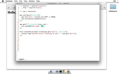 Build Web Apps in Node and Express - 05 views