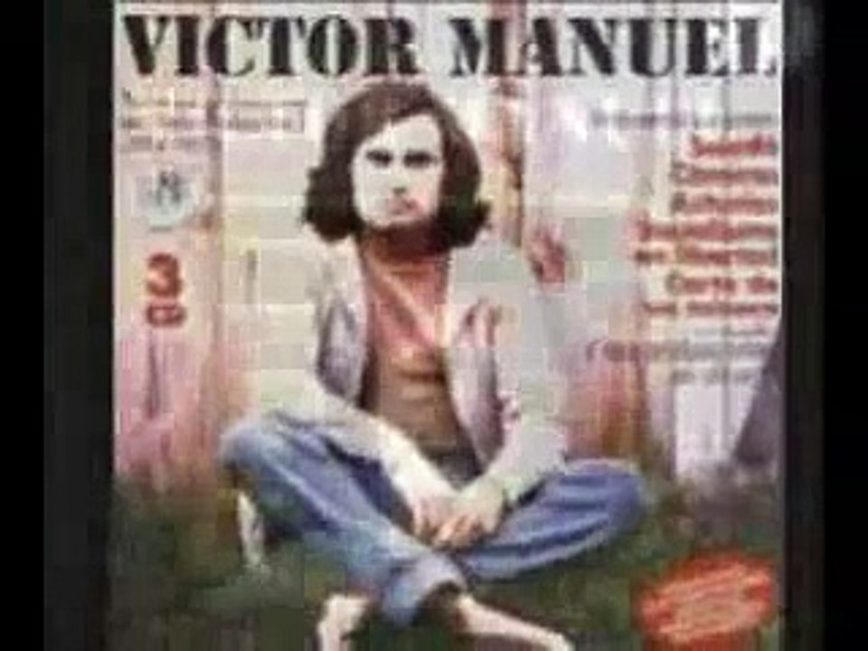 Víctor Manuel estoy con zapatero, canta "ese gran hombre"