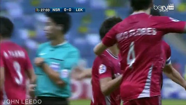 هدف لخويا الاول على النصر دوري أبطال آسيا 2015 الجولة السادسة إياب