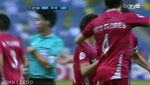 هدف لخويا الاول على النصر دوري أبطال آسيا 2015 الجولة السادسة إياب