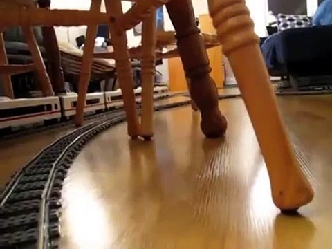 LEGO Emerald Night, TGV, and Eurostar three-way train crash