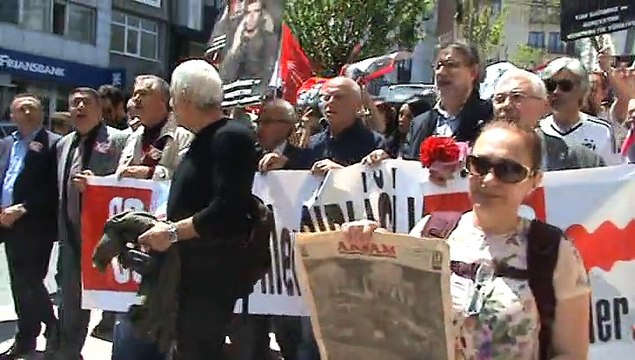 Deniz Gezmiş ve arkadaşlarını anma 6 Mayıs 2015 Gümüşsuyu