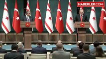 Erdoğan ve Akıncı Ortak Basın Toplantısı