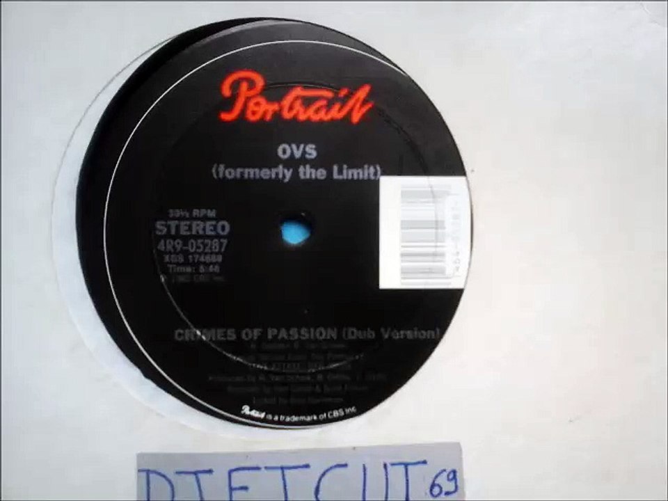 OVS(formerly THE LIMIT) -CRIMES OF PASSION(DUB VERSION)(RIP ETCUT)PORTRAIT REC 85