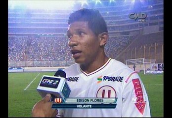 Edison Flores: “Seguimos en deuda con los hinchas”