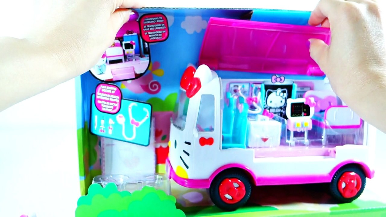 Hello Kitty Emergency Ambulance Play Set