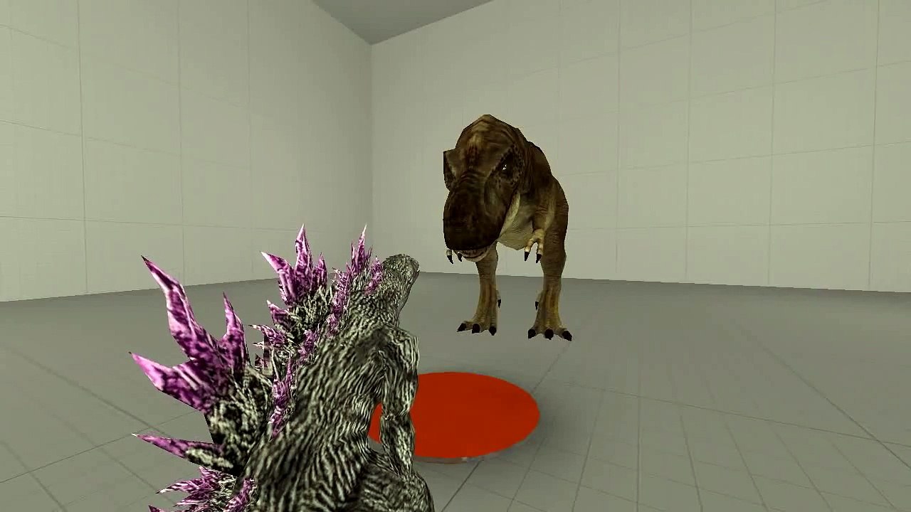 [SFM] Godzilla and T-Rex